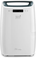 De'Longhi Tasciugo AriaDry Multi Dehumidifier DEXD216RF, Portable Dehumidifier with 3-Action Filtration, Dry Function, 16L/Day Moisture Absorption, R290, Removable Tank, White