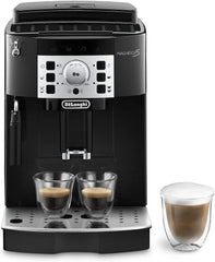 De'Longhi Magnifica S ECAM11.112.B, Automatic Coffee Machine / Espresso Bean to Cup with Milk Nozzle, with 4 One-Touch Recipes, Soft-Touch Control Panel, 1450 W, Black