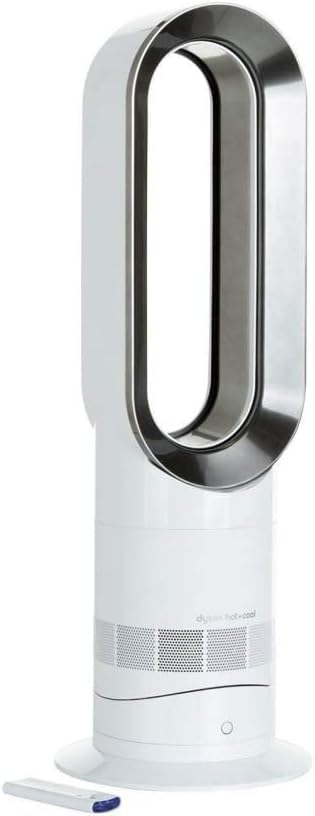 Dyson AM09 Hot and Cool Fan - White and Silver by