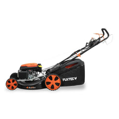 Tondeuse thermique démarrage électrique E-Start et vitesse d'autotraction réglable FUXTEC FX-RM5396esPRO
