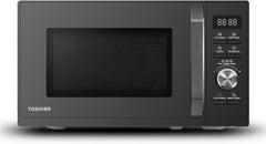 Toshiba Micro-ondes 20L MW2-MM20P(BK), Micro-ondes sur Pied, 800W, 5 Niveaux de Puissance, avec Décongélation Facile, éclairage LED à l'intérieur, Noir