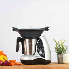 Livoo - Robot culinaire chauffant DOP142G - 12 fonctions, 3L, 12 niveaux de puissance, minuterie 60 min, 20°C à 120°C