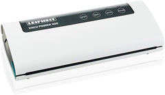 Leifheit Machine de mise sous vide alimentaire Vacu Power 500, appareil pour emballage sous vide + 10 sacs sous vide alimentaire (20 x 30 cm)