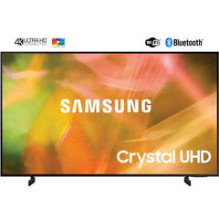 Samsung Téléviseur intelligent 4K pleine HD de 65 po. UN65AU8000FXZC (Meuble Mtl)