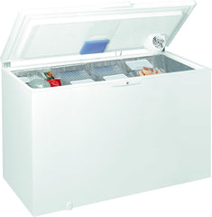 Whirlpool WHE39392 T Autonome Coffre 390L A++ Blanc Congélateur 390L 18 kg/24h SN-T, A++, Blanc