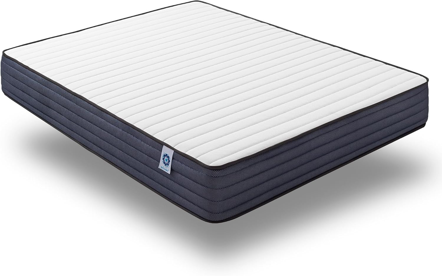 NATURALEX - Matelas PerfectSleep 180x200 - Épais 30 cm - Soutien Mousse à mémoire de Forme - Accueil Blue Latex - Confort Ferme - Respirant - 7 Zones - Réversible - Haute Densité - Fabriqué en Europe