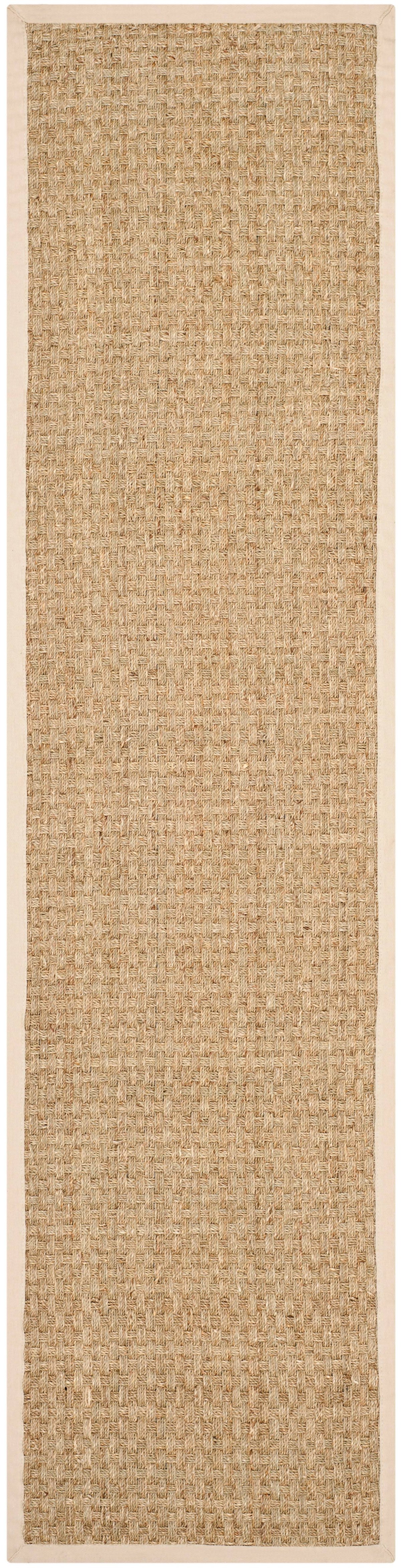 Safavieh NF114A-6 Fiber Area Rug, Natural/Beige