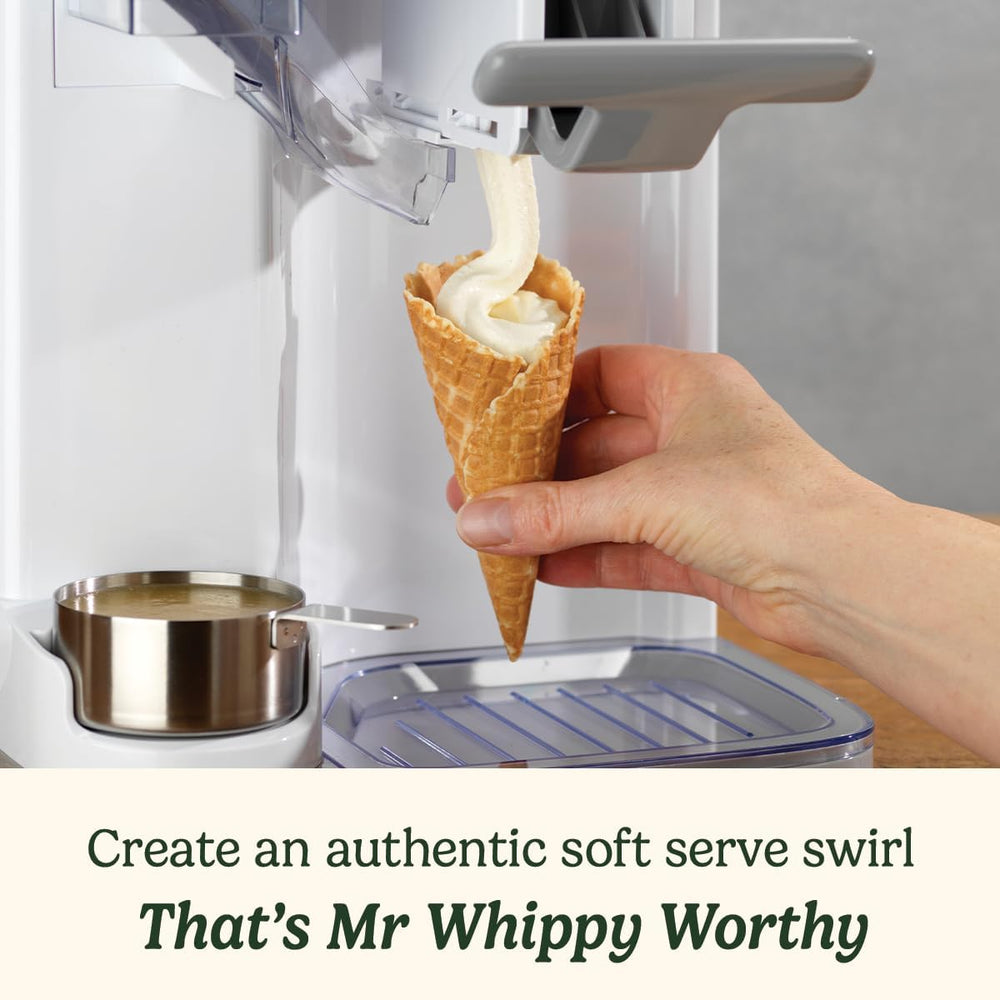 Cuisinart Sorbetière | machine à crème glacée, yaourt glacé, gelato, sorbet, sans produits laitiers | Distributeur de garniture | facile à utiliser | 1.42L fait 6 portions | Prêt en 20mins | ICE48U