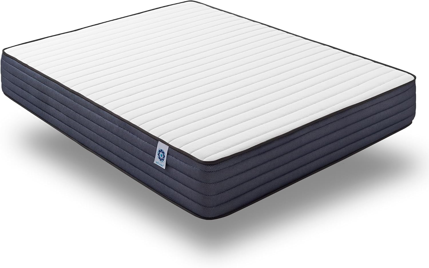 NATURALEX - Matelas PerfectSleep 180x200 - Épais 30 cm - Soutien Mousse à mémoire de Forme - Accueil Blue Latex - Confort Ferme - Respirant - 7 Zones - Réversible - Haute Densité - Fabriqué en Europe