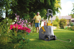 HOZELOCK - Dévidoir Chariot Fast Cart 40 M : Dévidoir sur Roues 40 M + 2 M, Chariot Caréné Ergonomique, Facile et Extrêmement Pratique d'Utilisation, Livré Assemblé et Prêt à l'Emploi [2450R0000]
