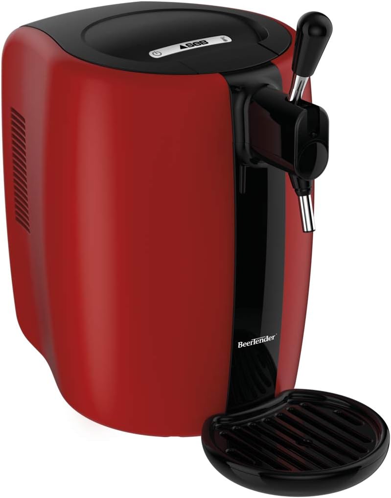 Seb Beertender VB310510 Beer Pump Pressure Beer Machine 5L Temperature Indicator Red 70 W