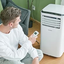 COMFEE’ MPPH-08CRN7 | Climatiseur Mobile 8000 BTU 3-en-1