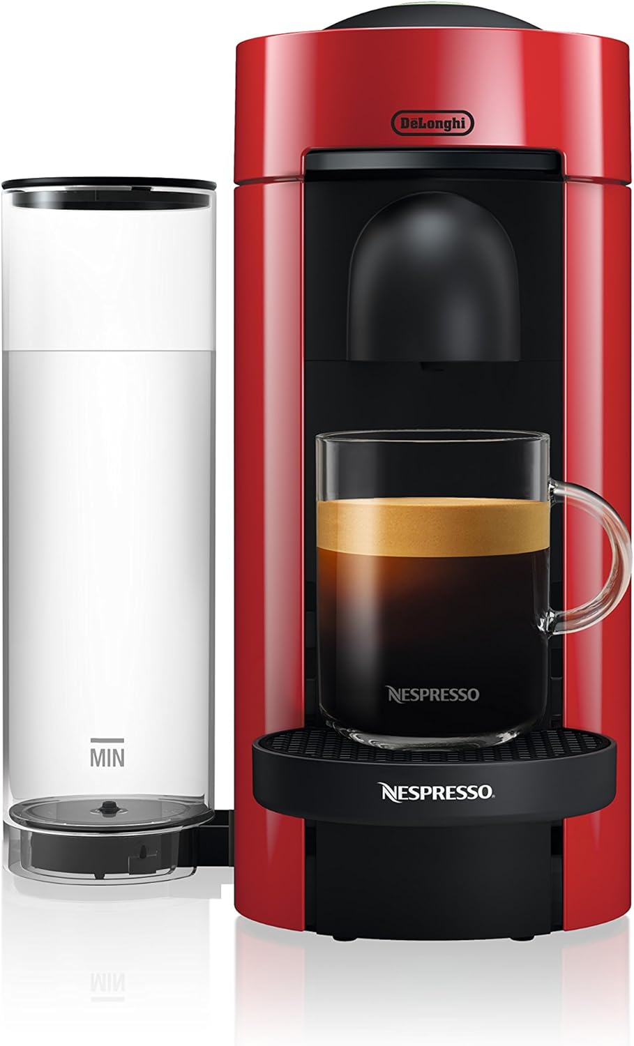 Nespresso Vertuo Plus Coffee and Espresso Maker By De'Longhi, Ink Black