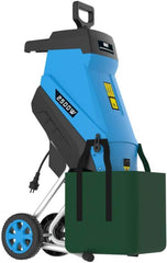 Güde 94372 GH 2501 Hachoir de jardin avec bras de suspension automatique 45 l, Bleu