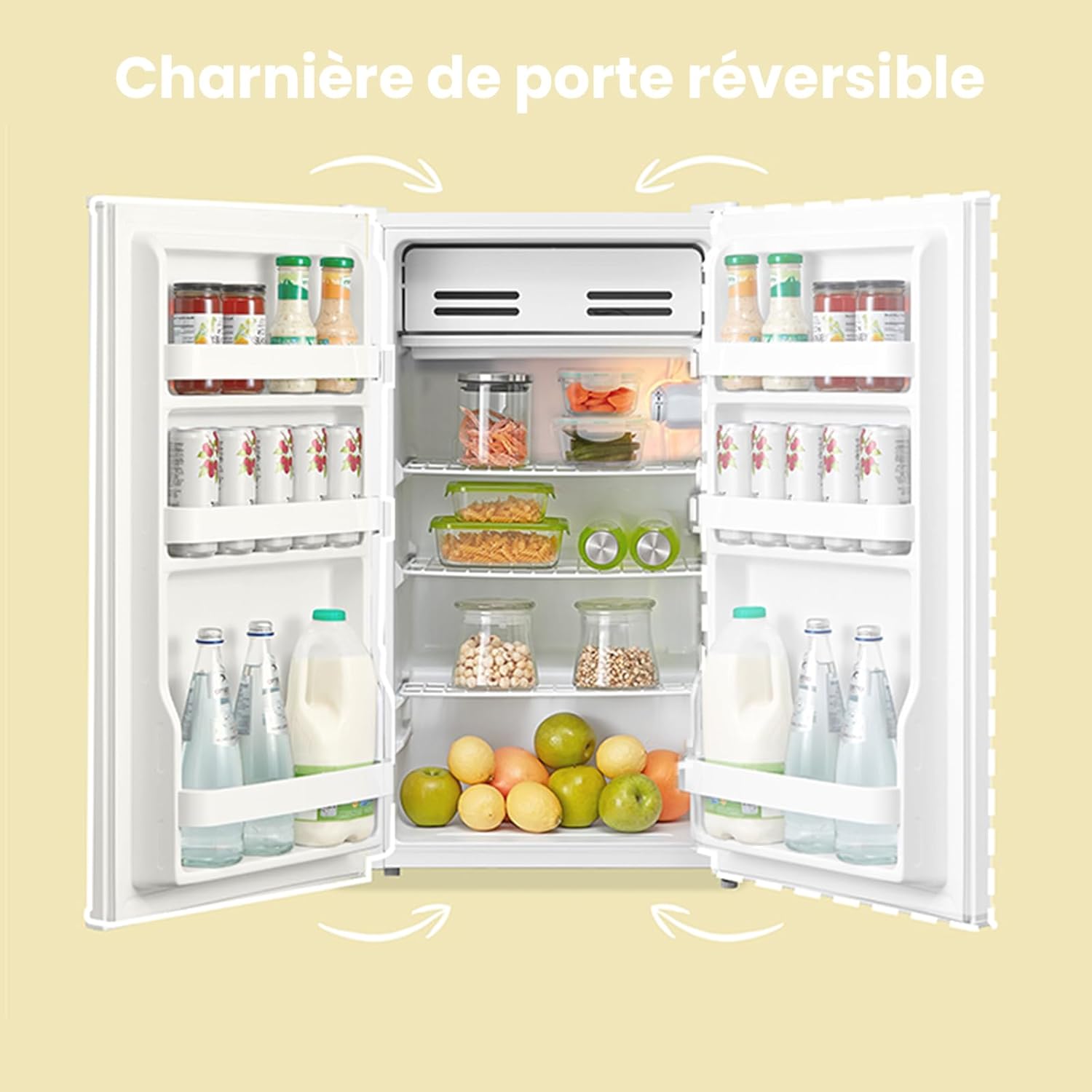 COMFEE’ RCD93WH2(E) | Réfrigérateur Table Top 93L