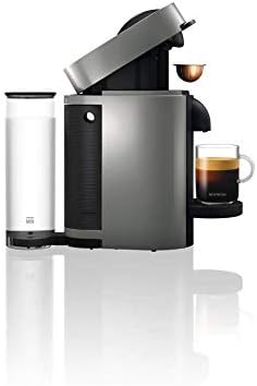Nespresso Vertuo Plus Coffee and Espresso Maker By De'Longhi, Ink Black