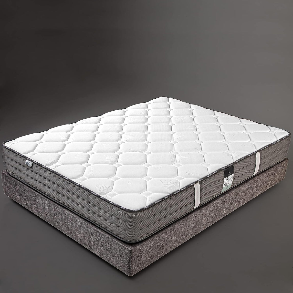 Luxury Literie | Zen Mattress 140 x 190 | Memory Foam Optimal Adaptability | HR Foam System | 10 Comfort Zones | 20 cm (+/- 2 cm) | All Sizes