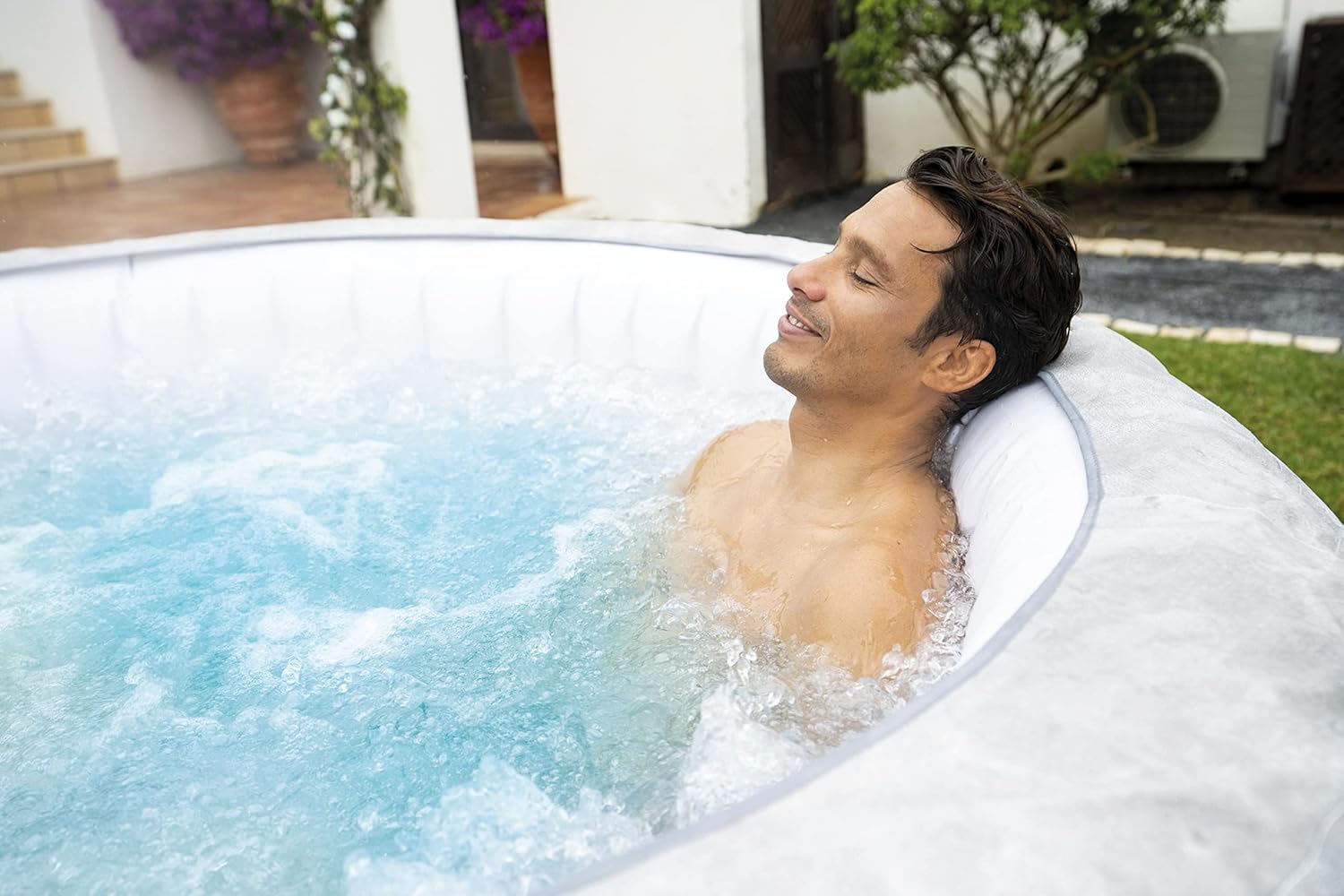 Spa gonflable rond BESTWAY Lay-Z-Spa® Miami Airjet™ 2 - 4 personnes