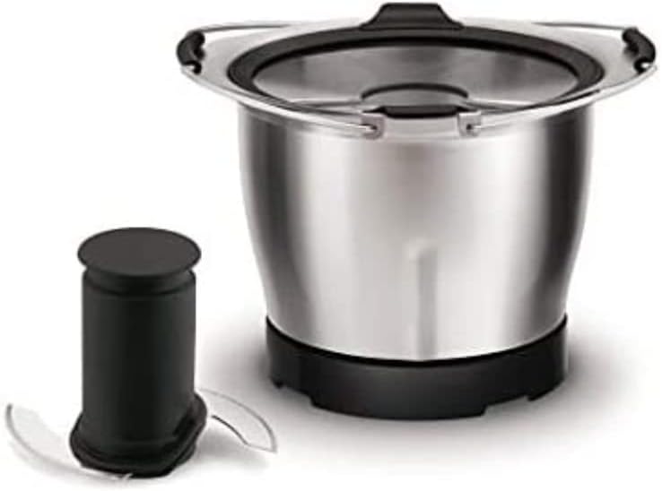Moulinex i-Companion XL Edition Pâtisserie, 1550 W, Recettes illimitées, Température entre 30° et 150°, Capacité utile 3 L (10 pers), 12 accessoires dont 6 de pâtisserie, Fabriqué en France HF90E700