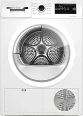 Bosch Electroménager Sèche-linge pompe à chaleur WTH83V13FR - Série 4-8 kg - 112 L - Design AntiVibration - Blanc, Blanche