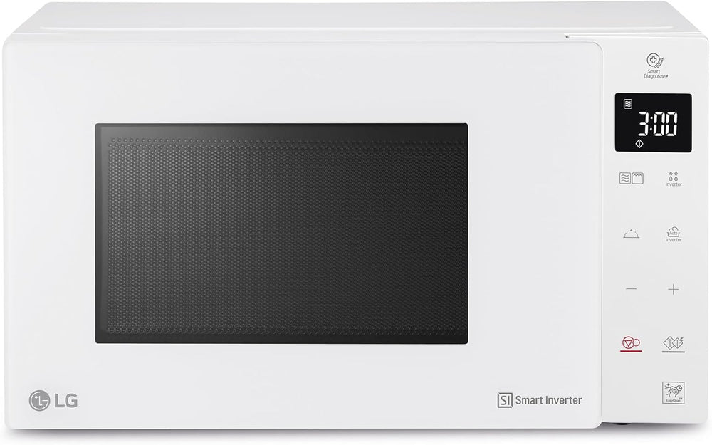 LG - Micro-ondes Grill Smart Inverter blanc