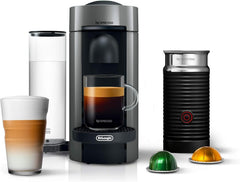 Nespresso Vertuo Plus Coffee and Espresso Maker By De'Longhi, Ink Black