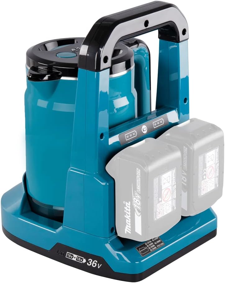 Kettle 36V (2x18V) 800ml (product only) - MAKITA DKT360Z