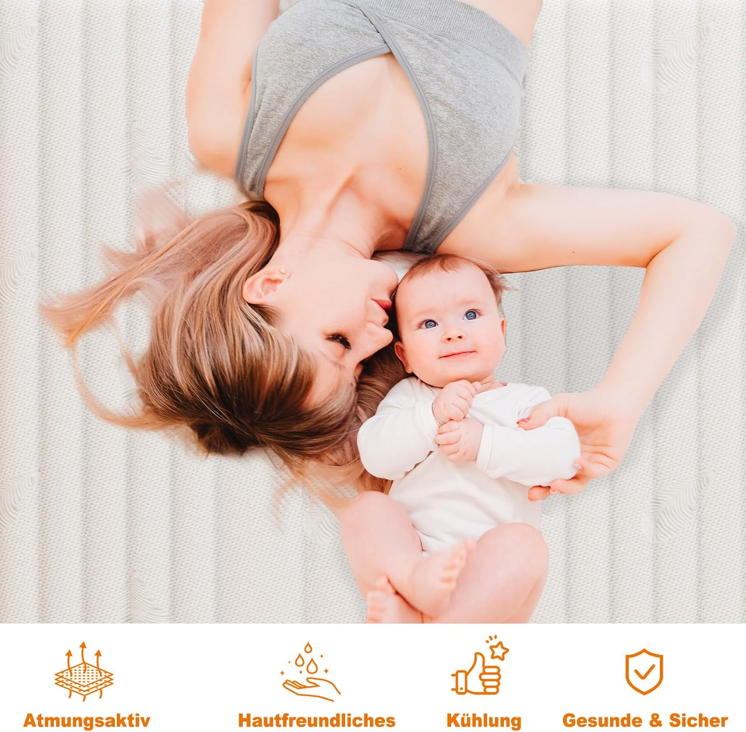 MOLPHIT Oeko-TEX Certified Mattress 90 x 190 cm, Thickness 25 cm, Independent Pocket Sprung Mattress, Adult and Children's Bed Mattress, Single Mattress, Perfect Support, Durable and Quiet