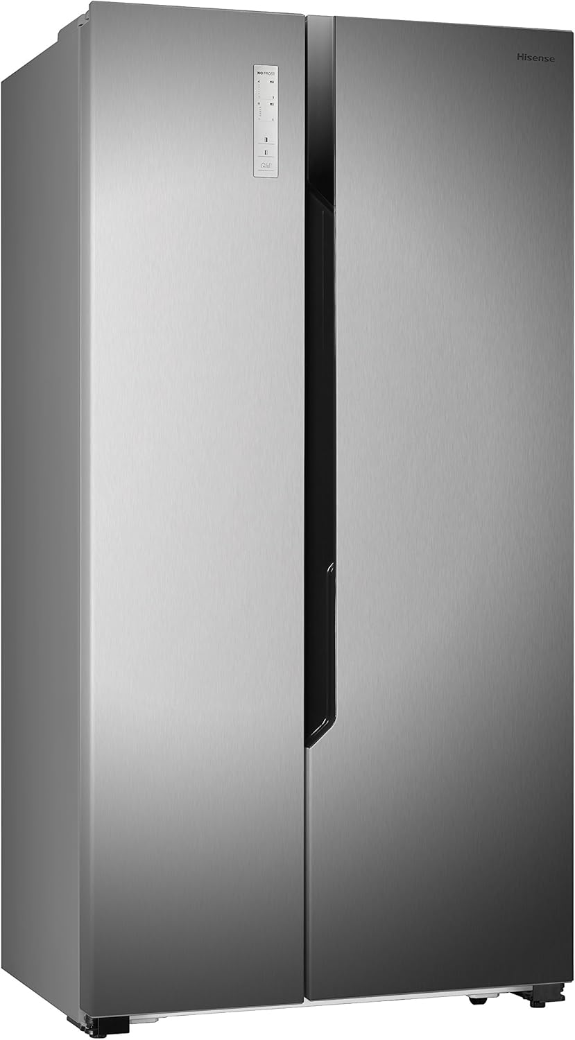 Hisense RS670N4BC2 frigo américain Autoportante 521 L E Acier inoxydable
