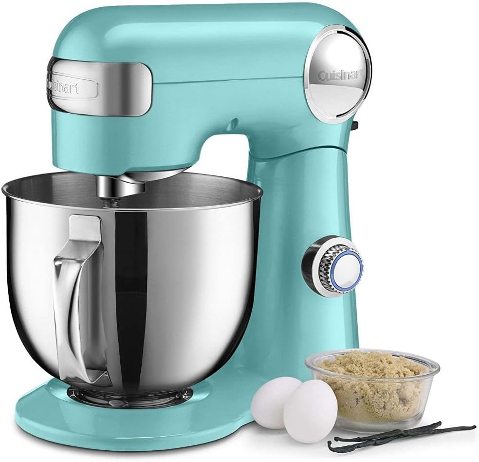 Cuisinart SMD-50BC Precision Pro Mélangeur numérique sur pied de 5,5 litres, métal, doublure argentée