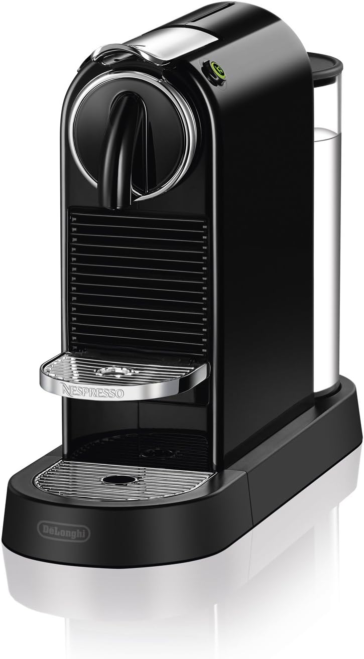Nespresso CitiZ Coffee and Espresso Machine by De'Longhi with Milk Frother, Black, 9.3 x 14.6 x 10.9 inches