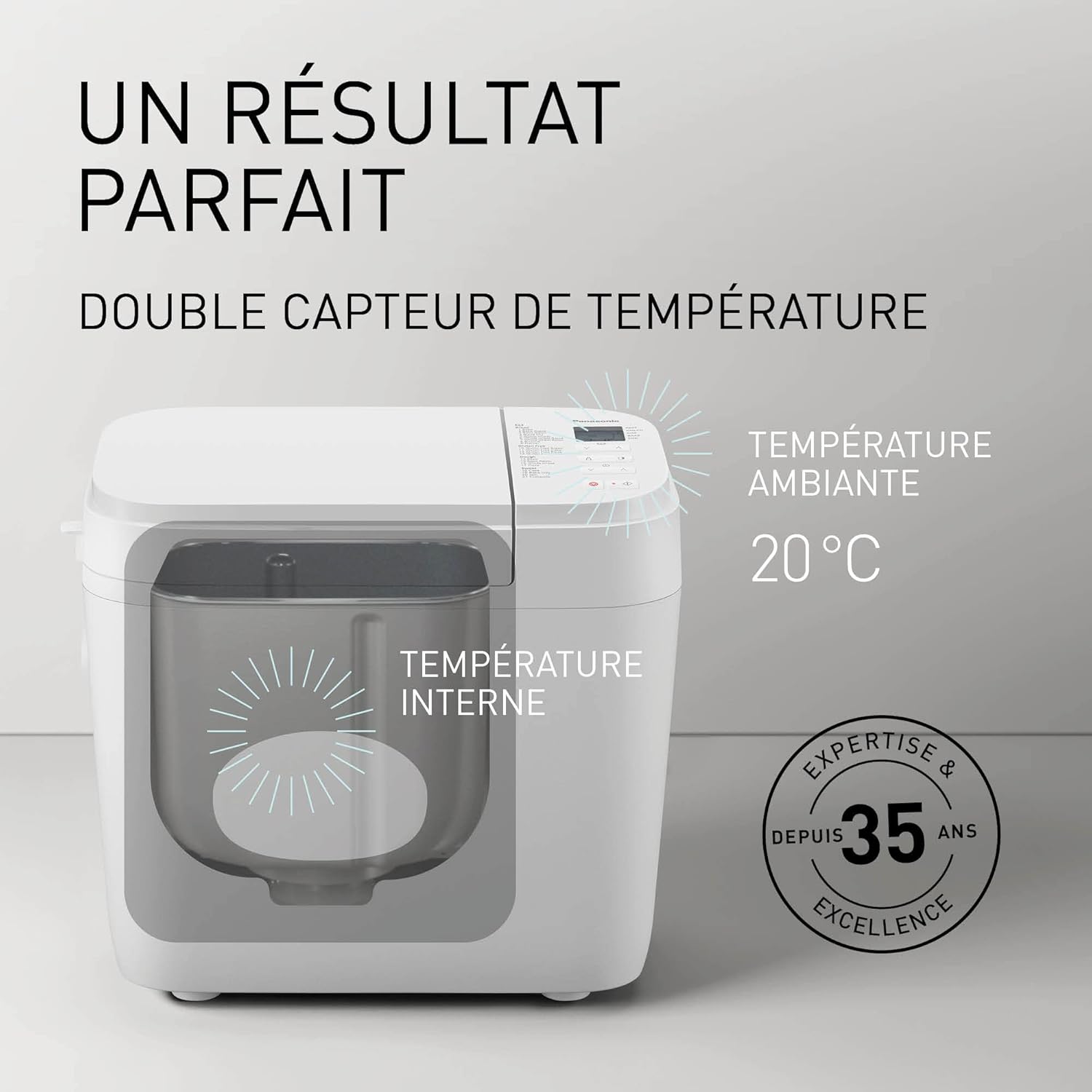 Panasonic SD-YR2550SXE Automatic Bread Maker, Raisin, Nut and Yeast Dispensers, 31 Auto Programs, Dual Temperature Sensor, 13 Hour Digital Timer, LCD Display, Silver