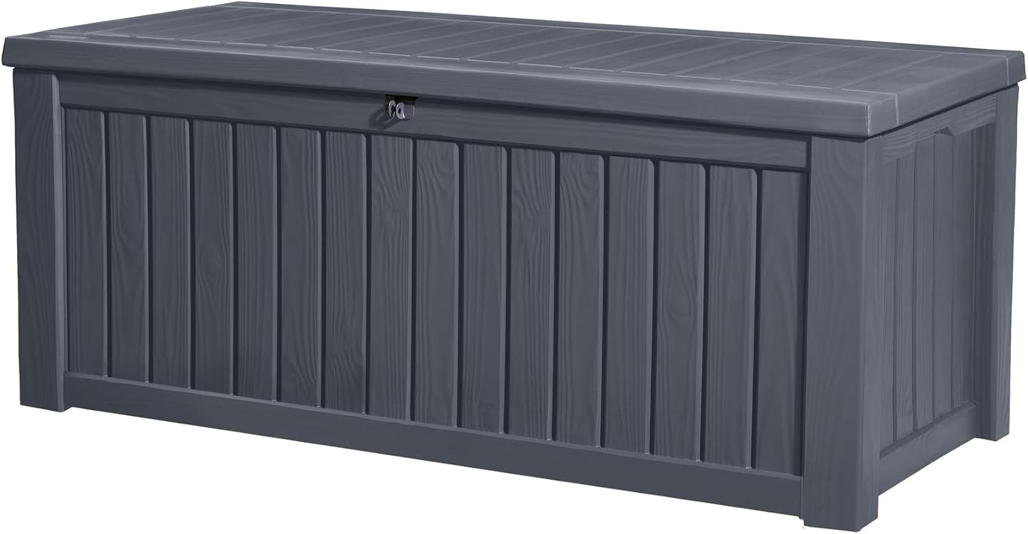 KETER Coffre de rangement extérieur ROCKWOOD - 570 litres