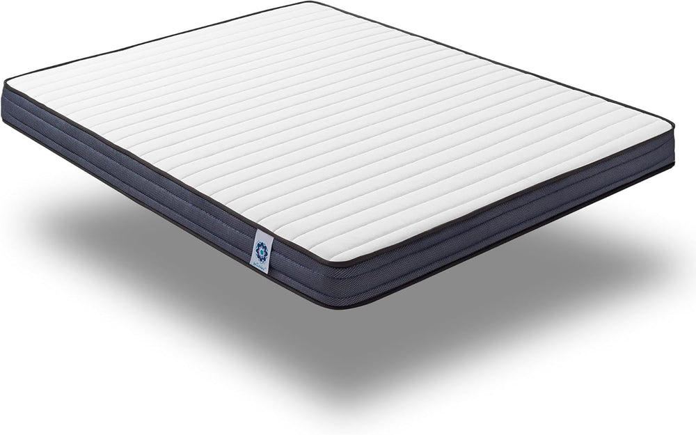 NATURALEX - Matelas PerfectSleep 180x200 - Épais 30 cm - Soutien Mousse à mémoire de Forme - Accueil Blue Latex - Confort Ferme - Respirant - 7 Zones - Réversible - Haute Densité - Fabriqué en Europe