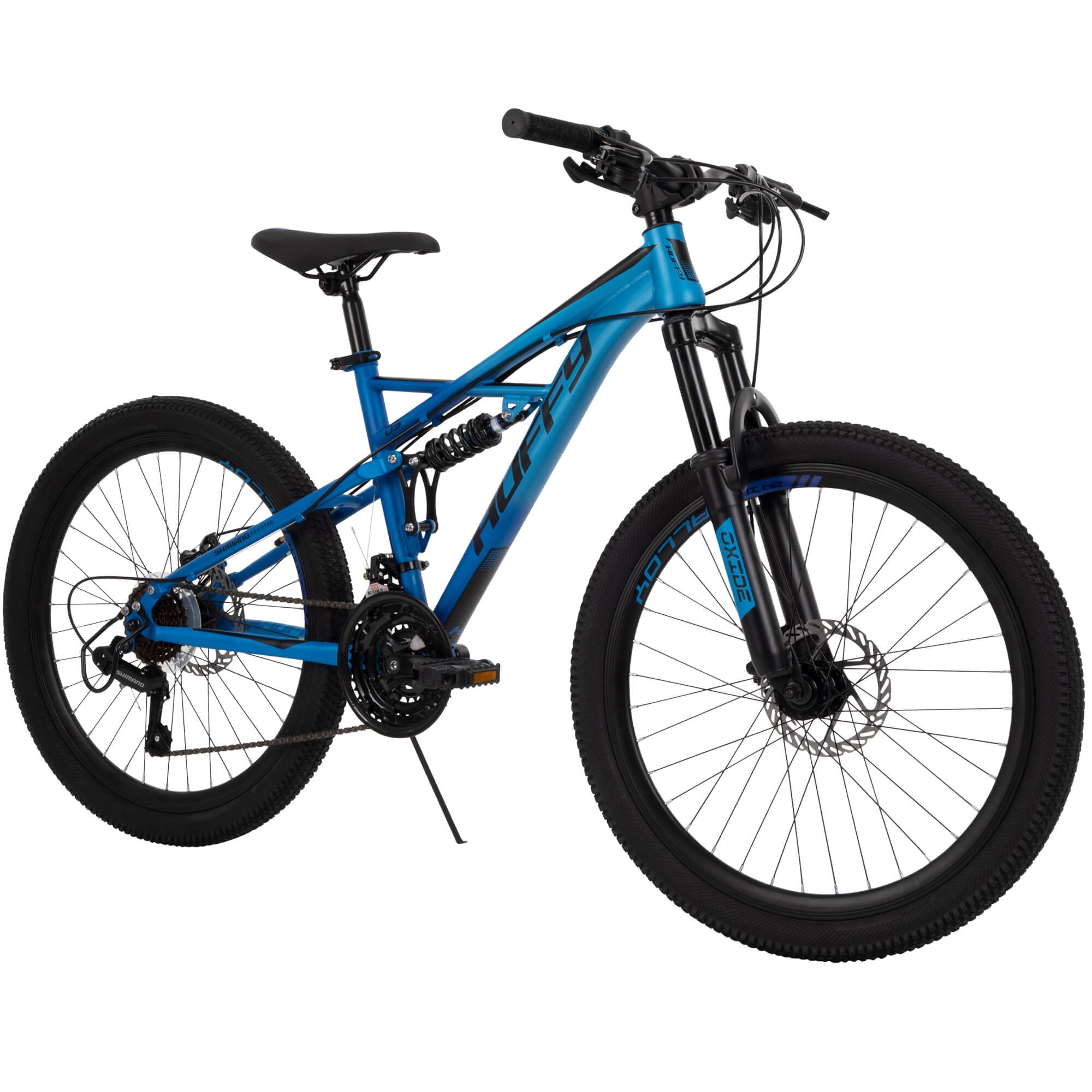 Vélo de montagne garçons 24 pouces, bleu, oxyde d'huffy