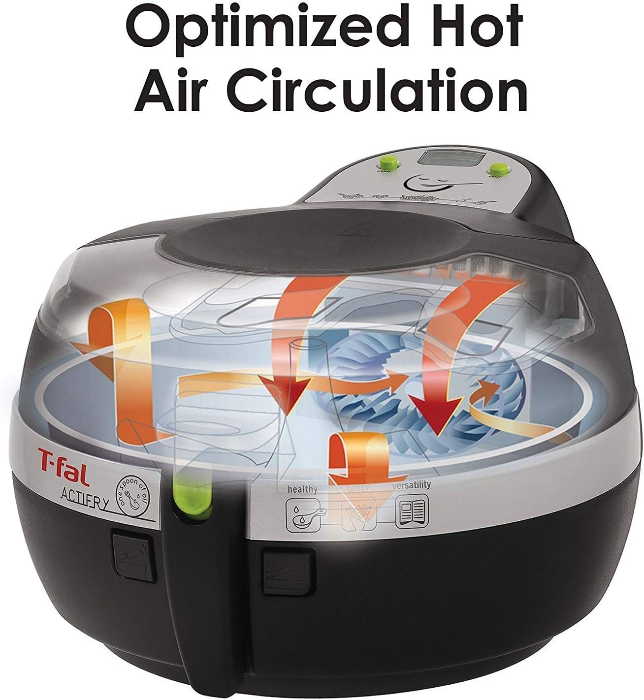 T-Fal Actifry Electric Fryer, Black