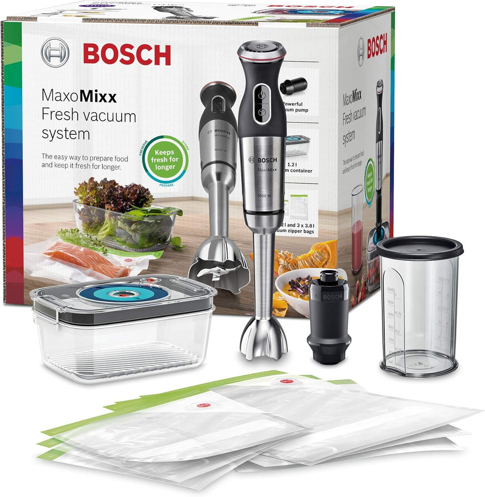 Bosch Household Appliances MS6CB61V1 ErgoMixx Hand blender, Plastic, Black