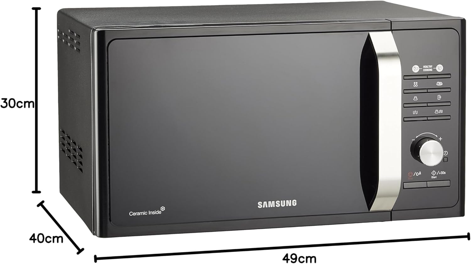 Samsung – Silver microwave