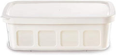 Seb YG500100 Yaourtière Duetto 8 Pots de Yaourt Inclus Fromage Blanc Programmable Écran LCD Minuteur 30W Blanc