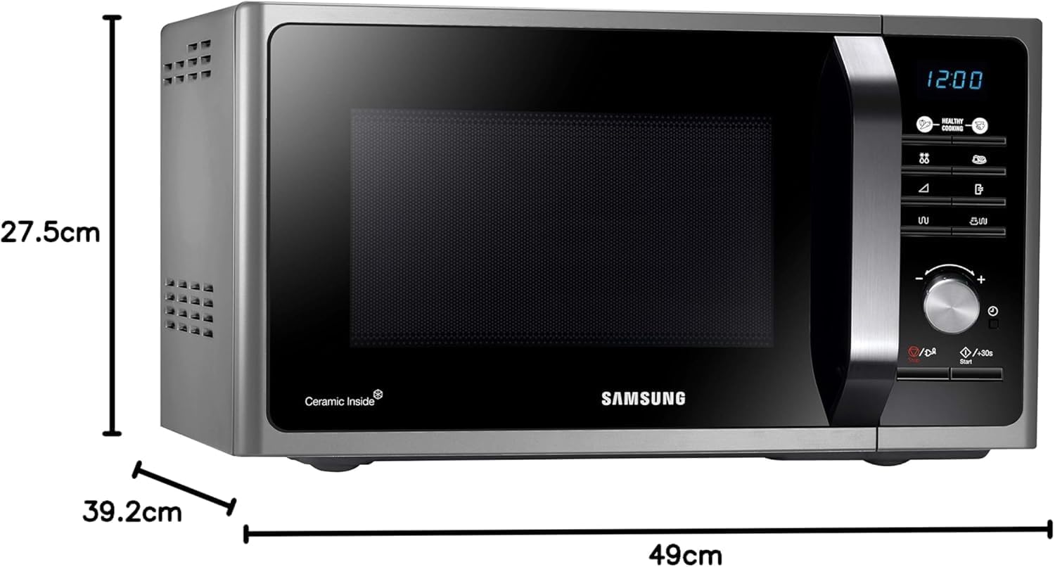 Samsung – Silver microwave