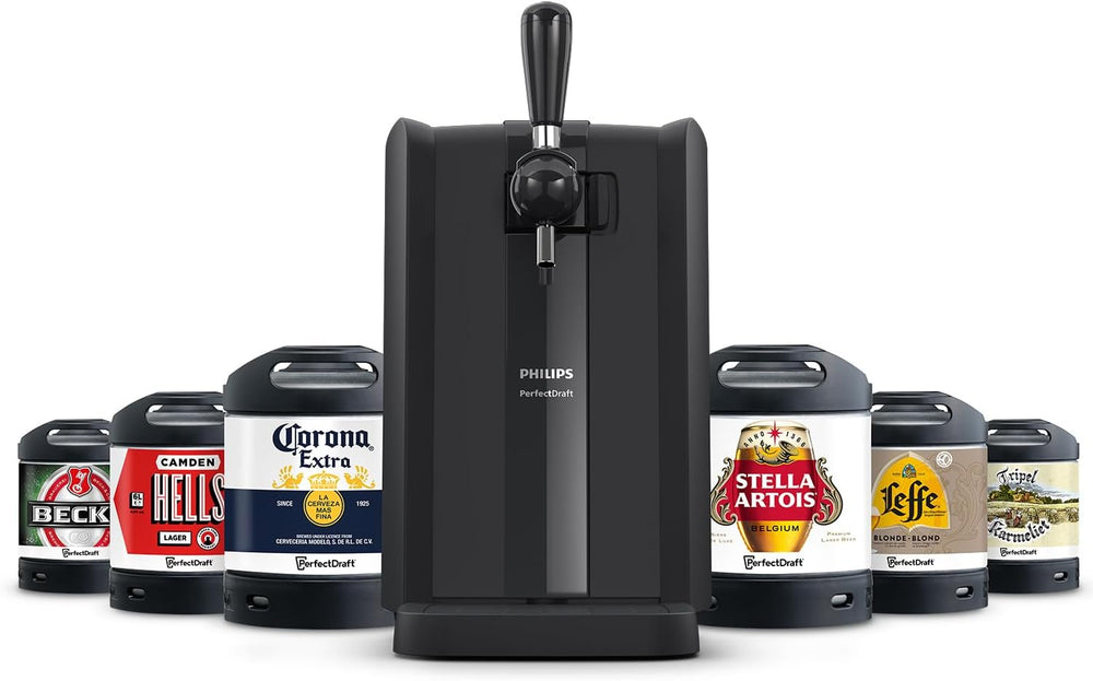Philips PerfectDraft, Home Beer Dispenser with LCD Display, 6 L Kegs, 70 W (HD3720/25)