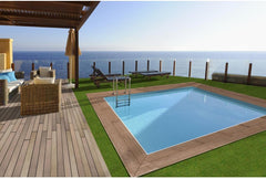 Piscine Bois Rectangle Caimans - 4.10 x 3.00 x 1.24 m