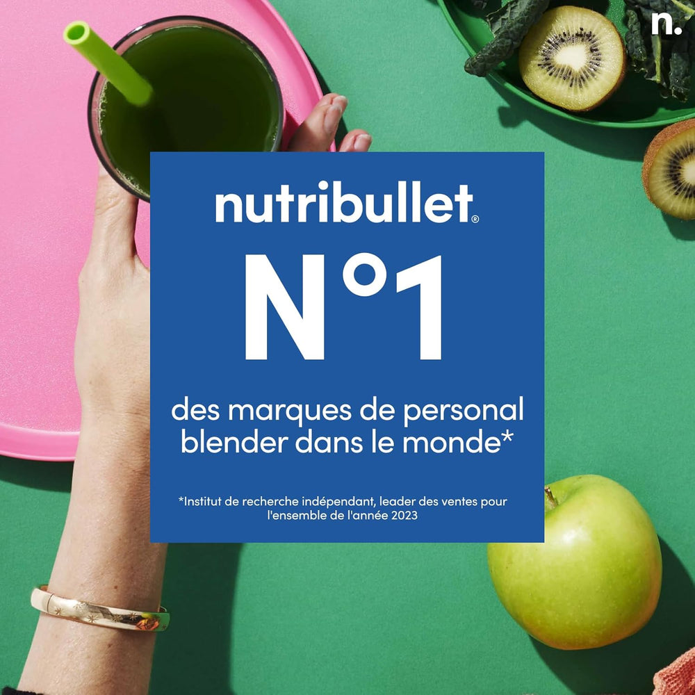 nutribullet Pro 900, Electric Blender, Chopper, Smoothie Blender, Multifunctional, Power 900 Watts, NB904CP, Champagne