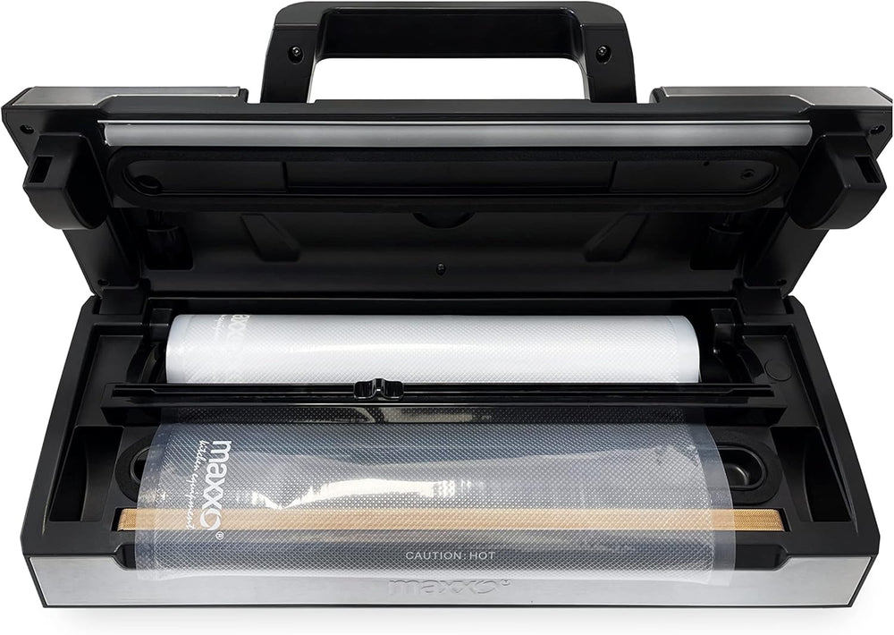 Maxxo VM ChamberLine 40 Professional Food Vacuum Sealer - Vacuum Chamber 72 L/min, Stainless Steel, Double Welding, Vacuum Sealer + 30 Bags Included