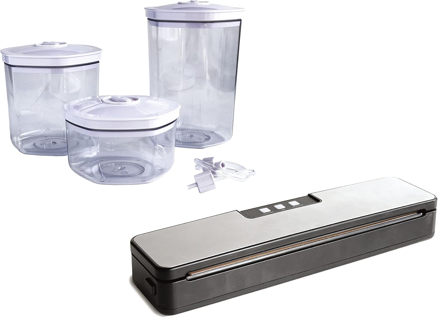 Maxxo VM ChamberLine 40 Professional Food Vacuum Sealer - Vacuum Chamber 72 L/min, Stainless Steel, Double Welding, Vacuum Sealer + 30 Bags Included