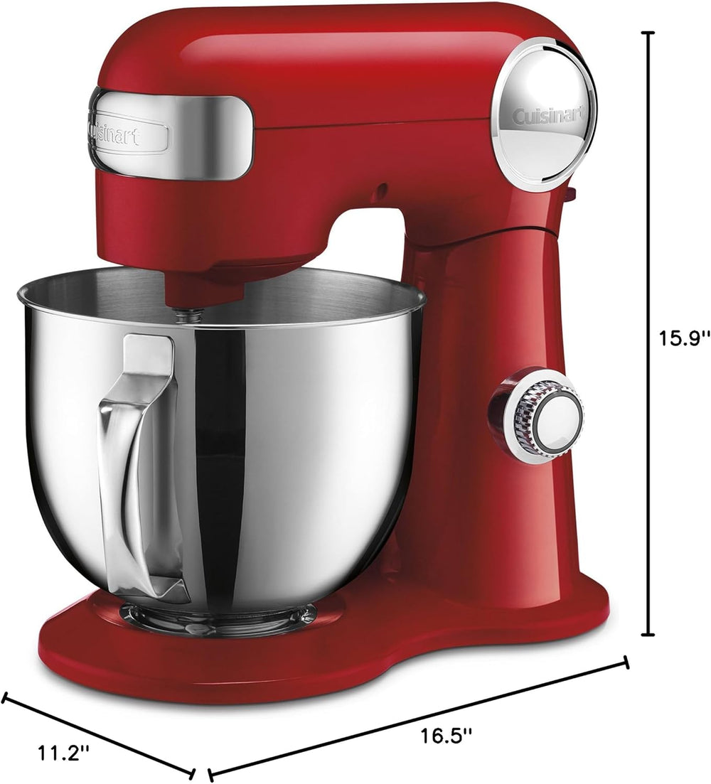 Cuisinart SMD-50BC Precision Pro Mélangeur numérique sur pied de 5,5 litres, métal, doublure argentée