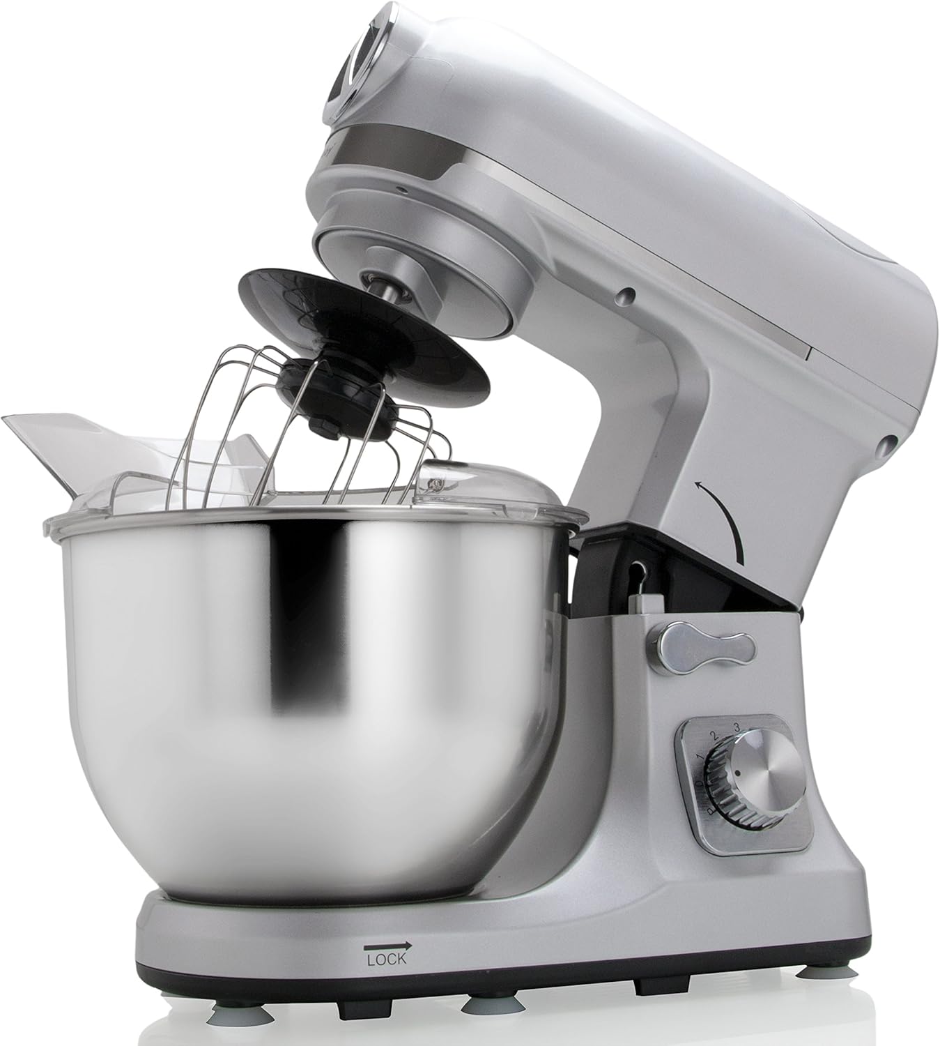 Robot Multifonctions 5l 1000w Noir Avec Hachoir Et Blender 1,5l En Verre - ROBIMIX NOIR