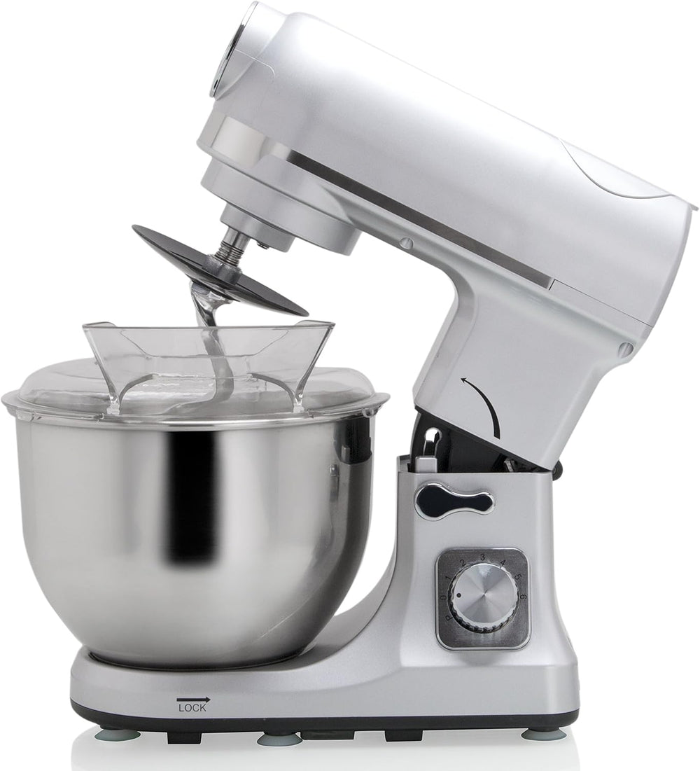 Robot Multifonctions 5l 1000w Noir Avec Hachoir Et Blender 1,5l En Verre - ROBIMIX NOIR
