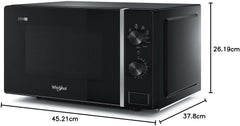 Whirlpool MWP 103 B Comptoir Micro-ondes grill 20 L 700 W Noir