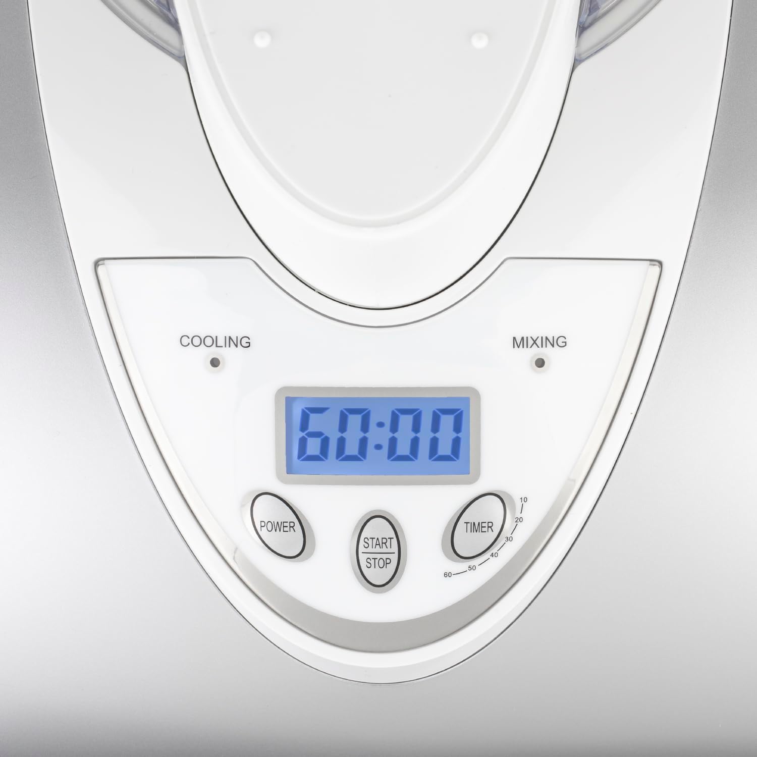H.Koenig Sorbetière Turbine à Glace Professionnelle HF180, Machine à Glace Electrique 1L, 135 W, Réfrigérante & Maintien du Froid - Sorbet et Crème Glacée
